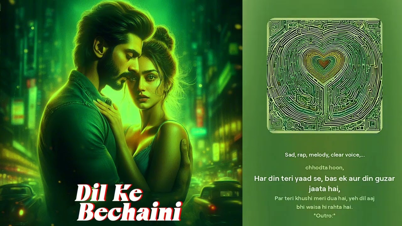 Dil Ke Bechaini | Heartfelt Rap Song | Official Music Video