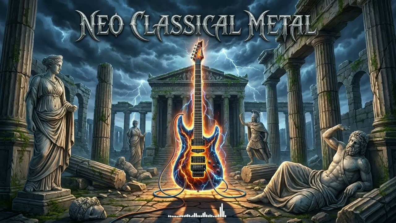 Classical Baroque Guitar Riff | Baroque Shred Metal Instrumental | Neo-Classical Power