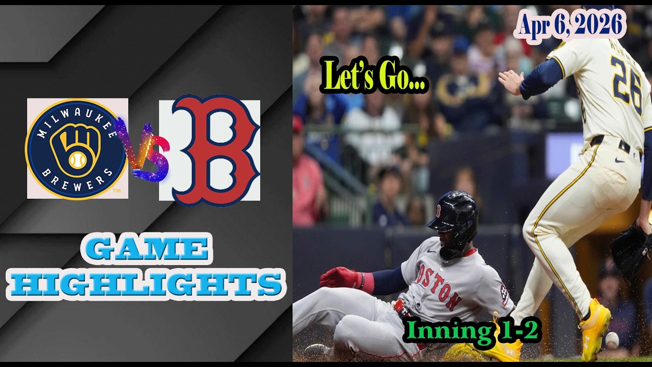 Boston Red Sox vs Milwaukee Brewers inning 1-2 Game Highlights 6/4/2026-MLB Season 2026