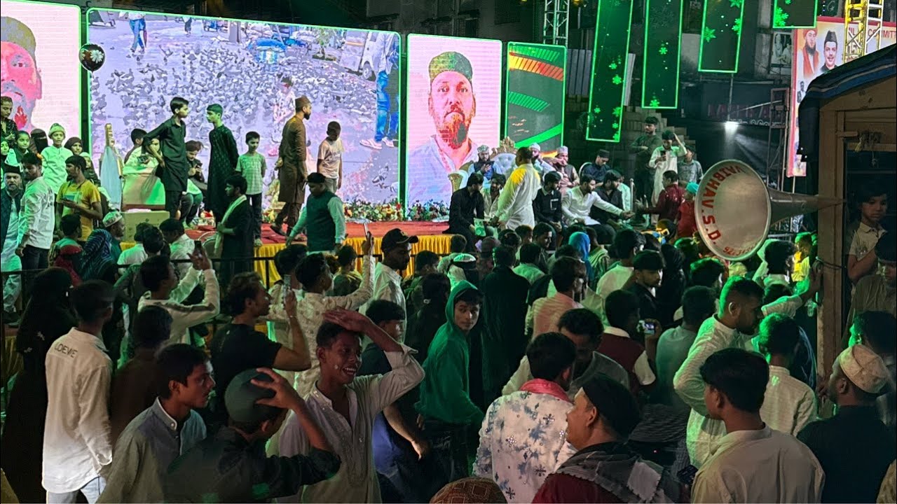LIVE Mumbra | Milad-un-Nabi Rally | जुलूस-ए-मिलाद मुंब्रा