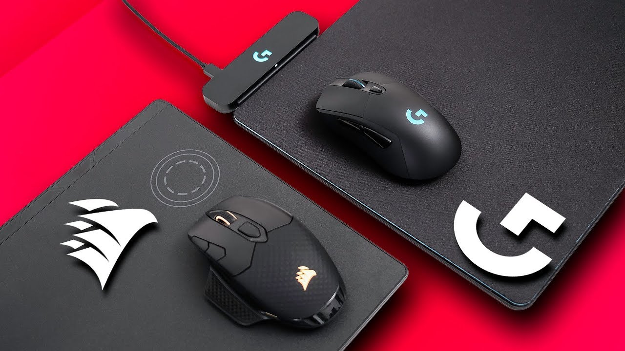 Logitech PowerPlay vs Corsair Qi - Wireless Mouse Charging Battle!