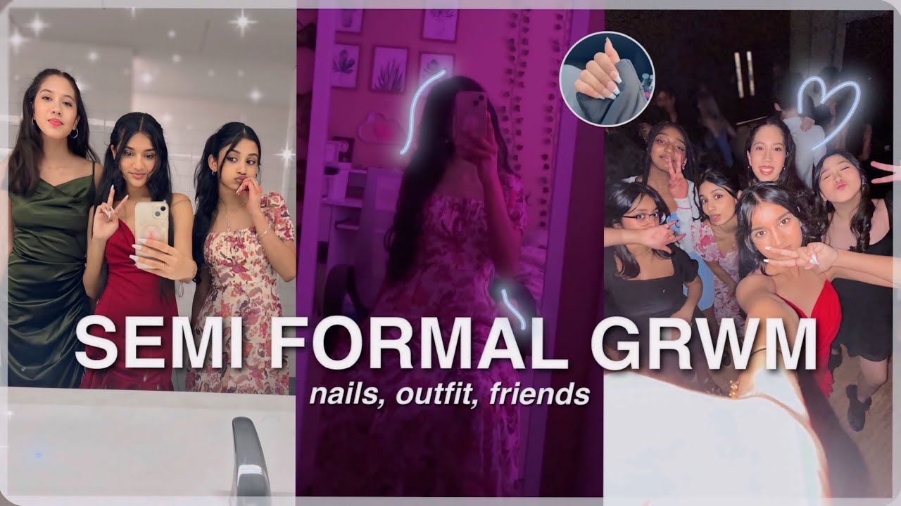 GRWM: SEMI FORMAL DANCE | *highschool*