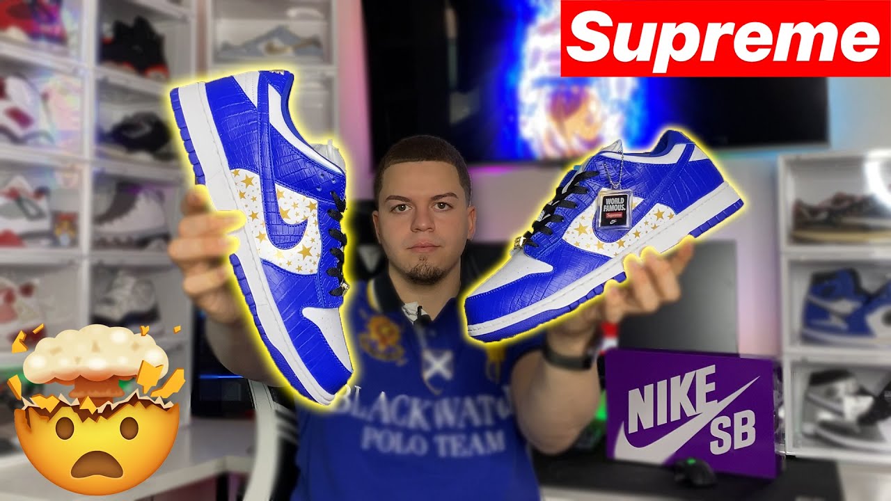 Are These Really Worth $1000+?! 🤯 Supreme Nike SB Hyper Royal Review On Feet 4K