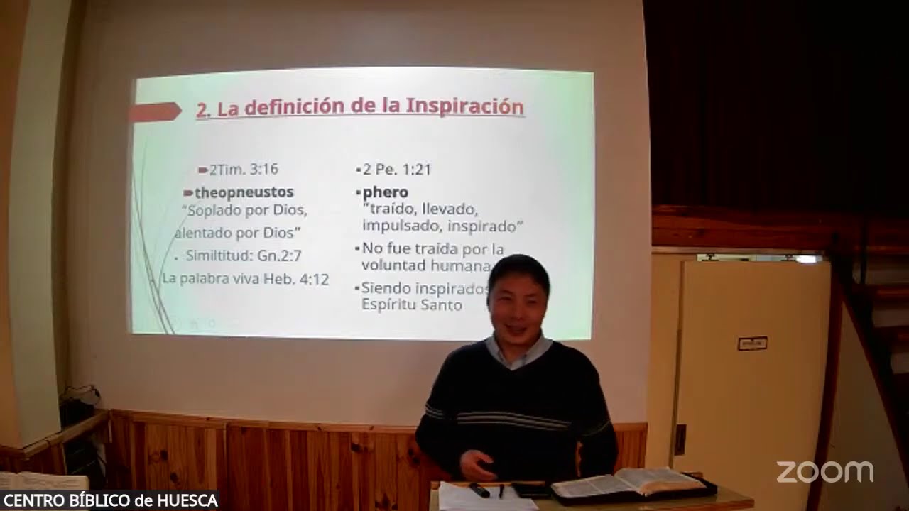 INSPIRACIÓN DE LA BIBLIA 3ª SESION