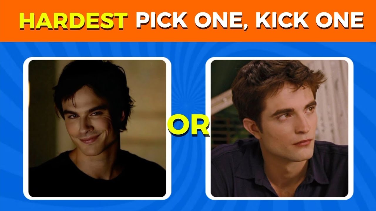 HARDEST pick one, kick one EVER | You can only choose ONE | 75 questions Quiz