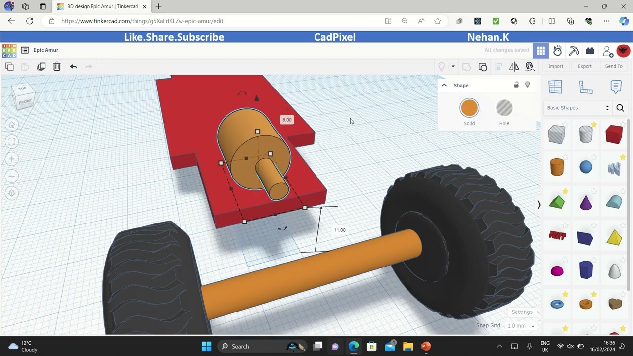 Car Design ( Simple Powertrain )
