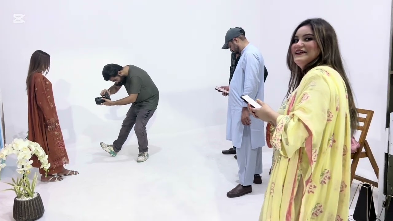Aaja, Nancy Ka bji Fozia shoot Hua or hum sb ny bht enjoy Kia