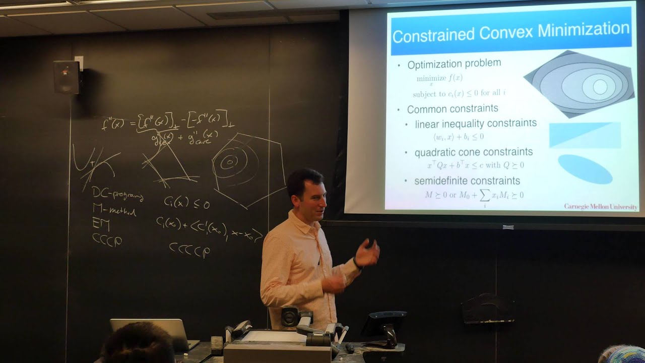 Optimization and Support Vector Machines (9) - Machine Learning 10-715 Fall 2015