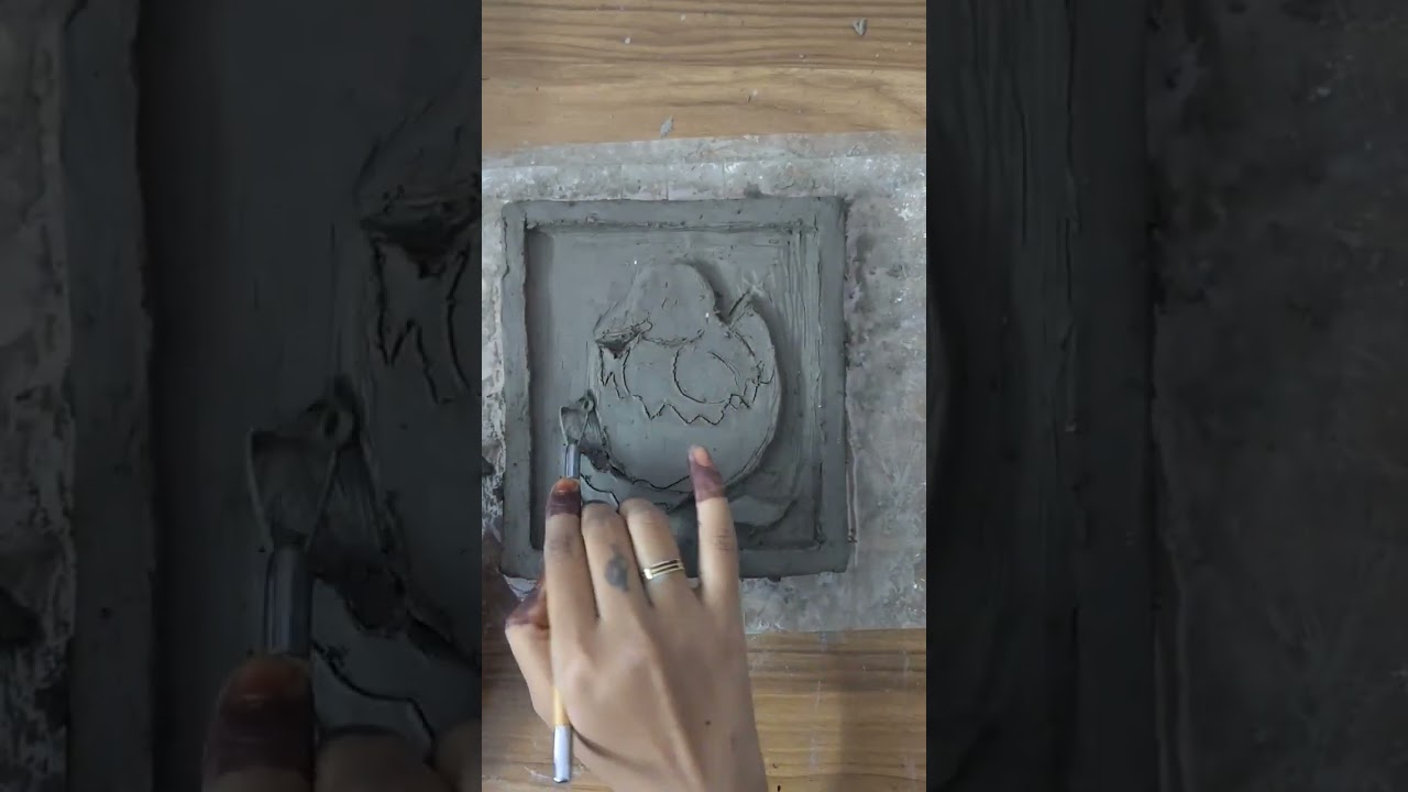 Relief work #clayart #clay #reliefwork #art #claywork #relief #tamilnadu #sculpture #reliefwork