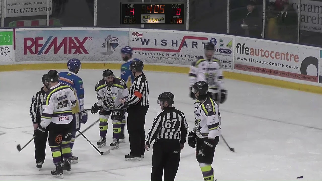 Fife Flyers vs Manchester Storm, 3 January 2018 - Highlights.