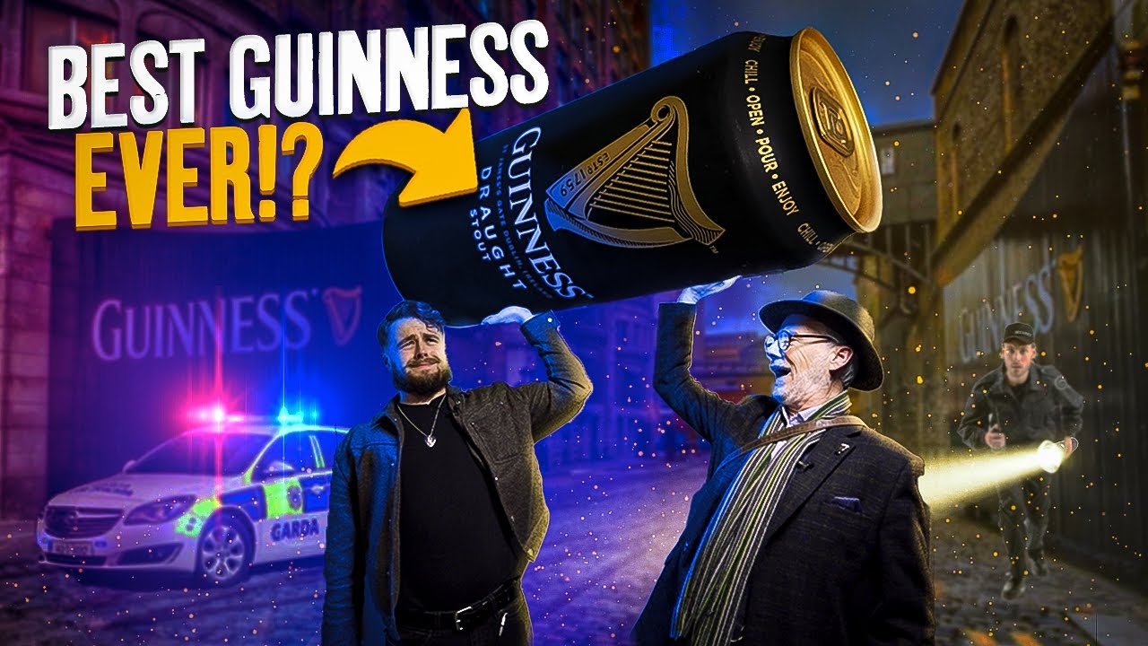 We get BEHIND the FAMOUS Guinness Gates!!!