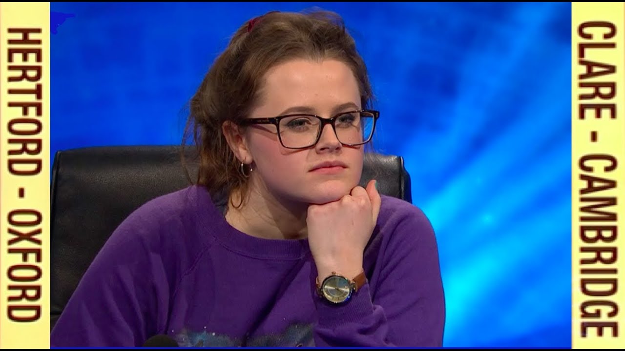 University Challenge 2018/19 E5: Clare - Cambridge v Hertford - Oxford. 20 Aug 2018. Jeremy Paxman