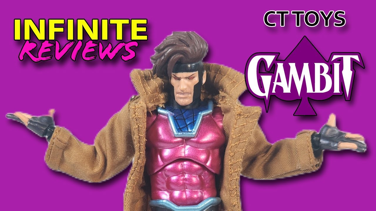 CT Toys Gambit Unboxing and Review Mafex Knockoff