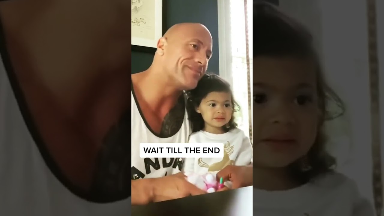 The Rock&rsquo;s daughter still doesn&rsquo;t believe he&rsquo;s in Moana 😂