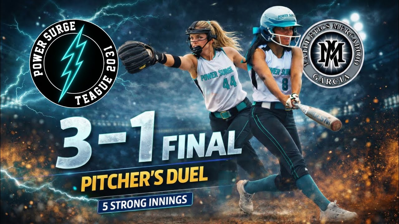 POWER SURGE 12U (TEAGUE) vs. ATHLETICS MERCADO (GREGG/GOLD) 12U | PPSN - SPORTS NETWORK