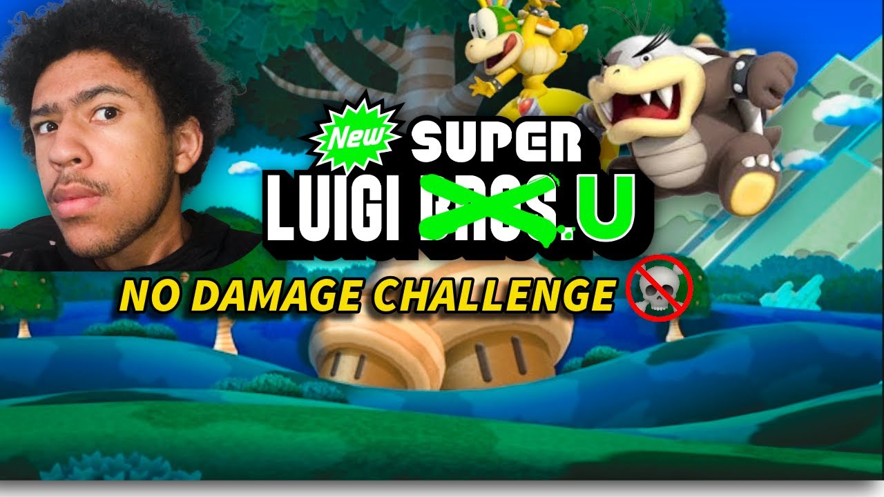 We Just Started and IM already Mad! |NEW SUPER LUIGI U| (NO DAMAGE CHALLENGE)