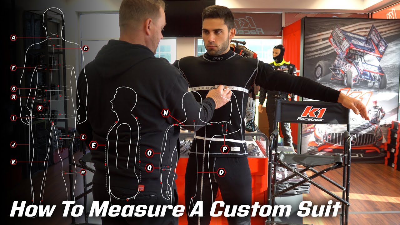 How To Measure A K1 Custom Suit