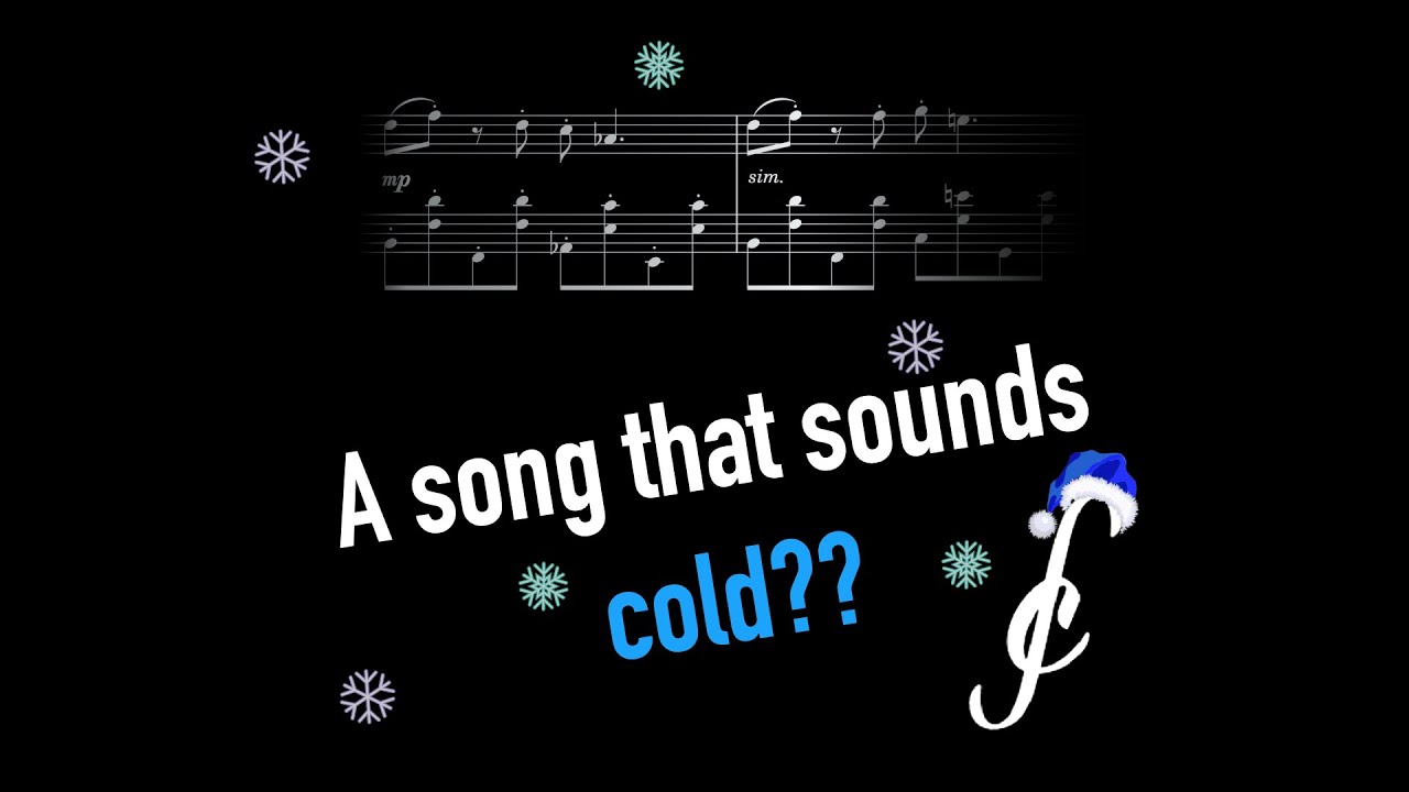 Frosty Harbor (How to make something sound COLD)