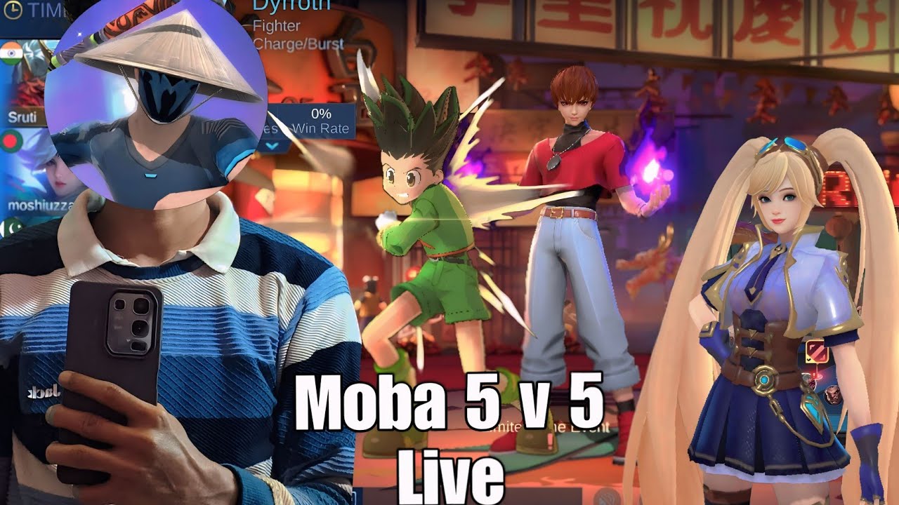 Moba Legend 5v5 Live 🥶
