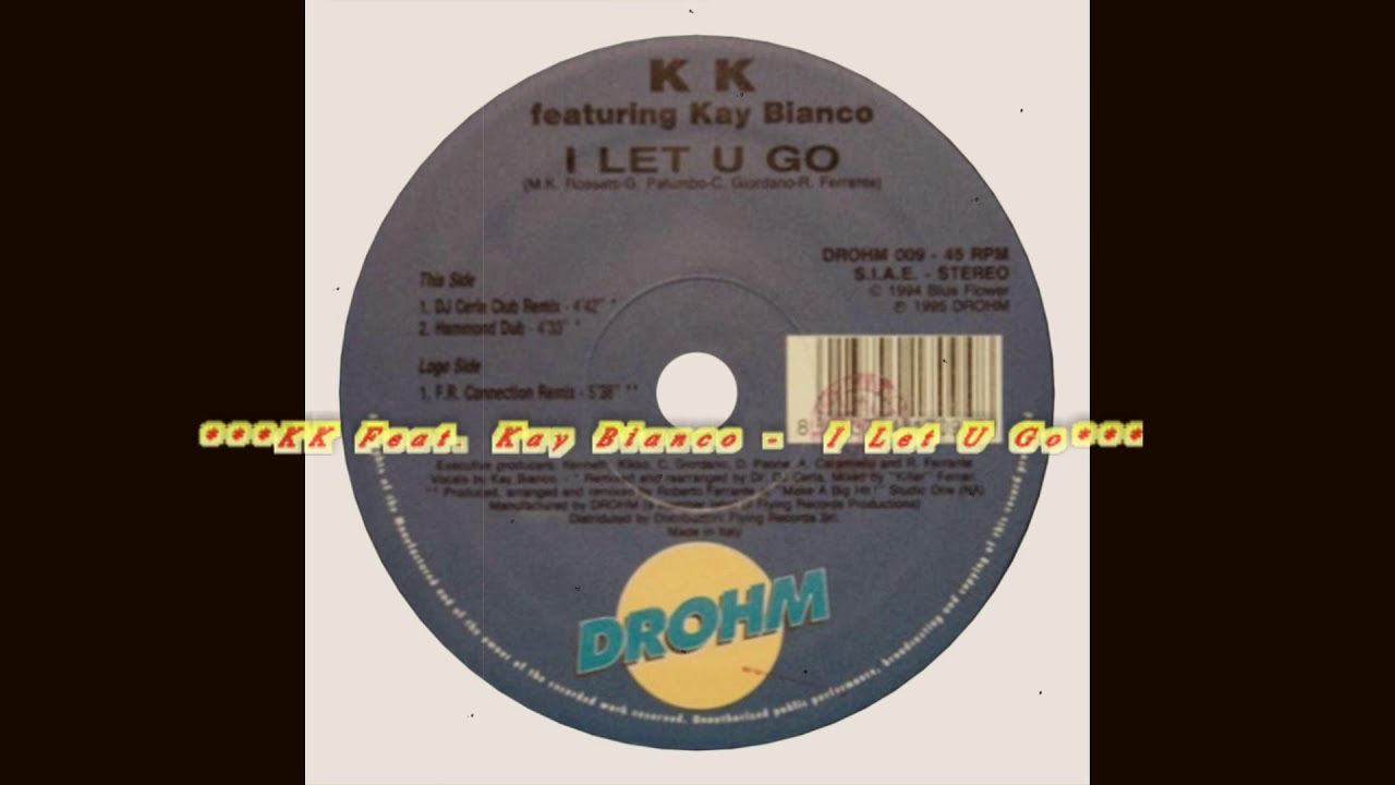 KK Feat. Kay Bianco -  I Let U Go  (F.R. Connection Mix)(Remix)