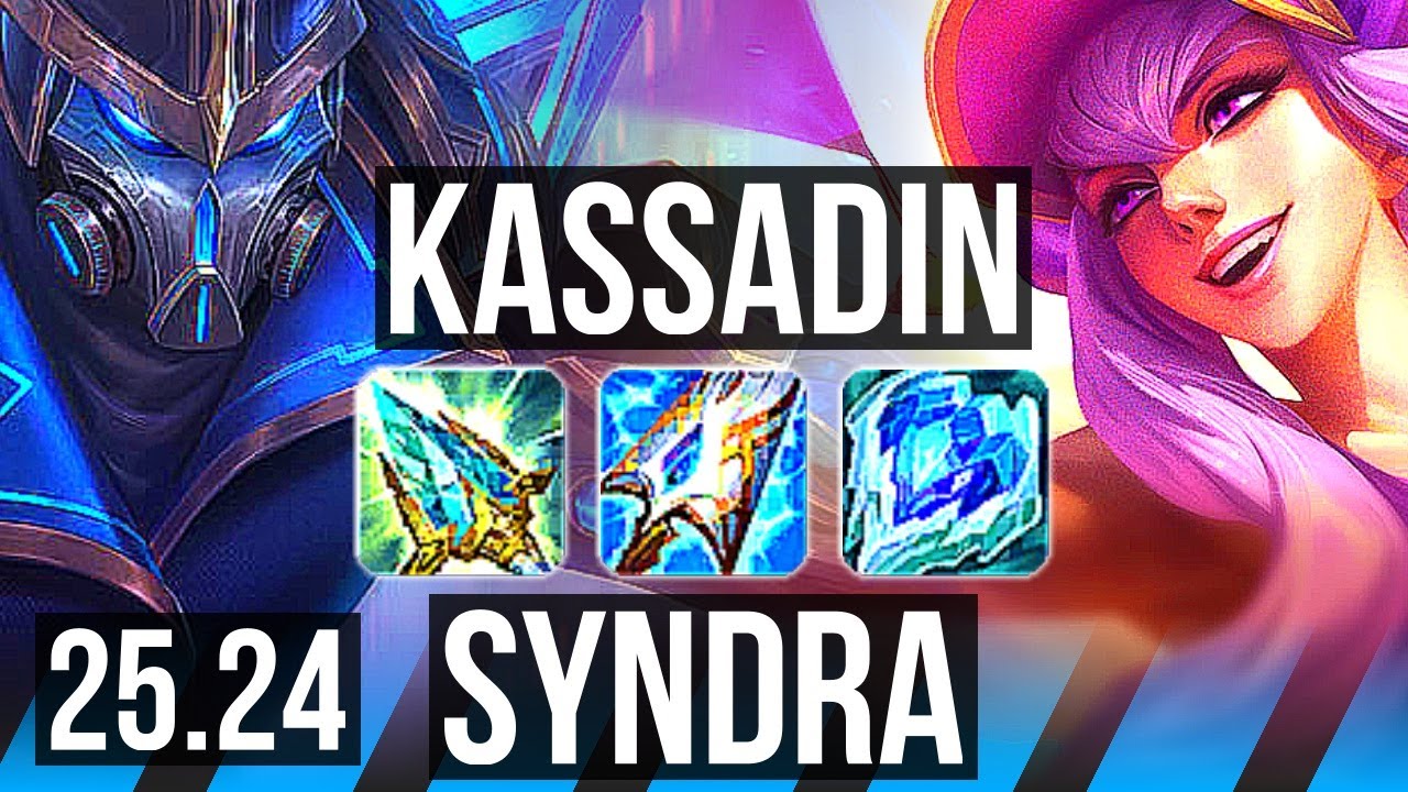 KASSADIN vs SYNDRA (MID) | 9/1/9 | KR Master | 25.24
