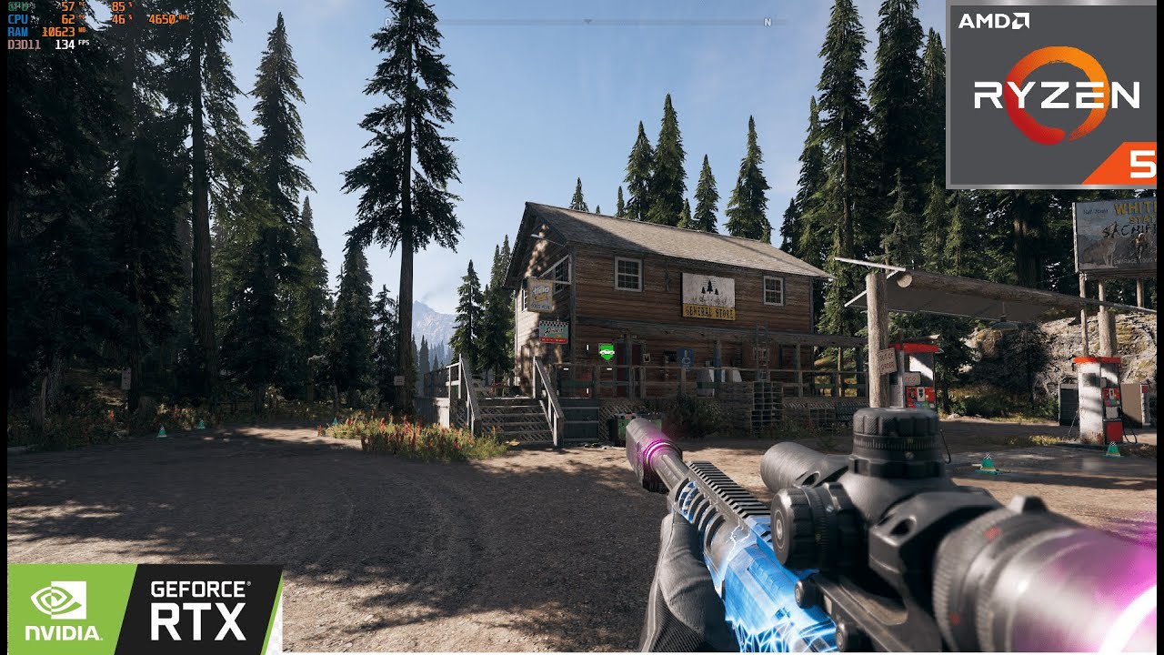 FarCry&reg;5 RYZEN 5 5600X + RTX 2060 SUPER high graphics