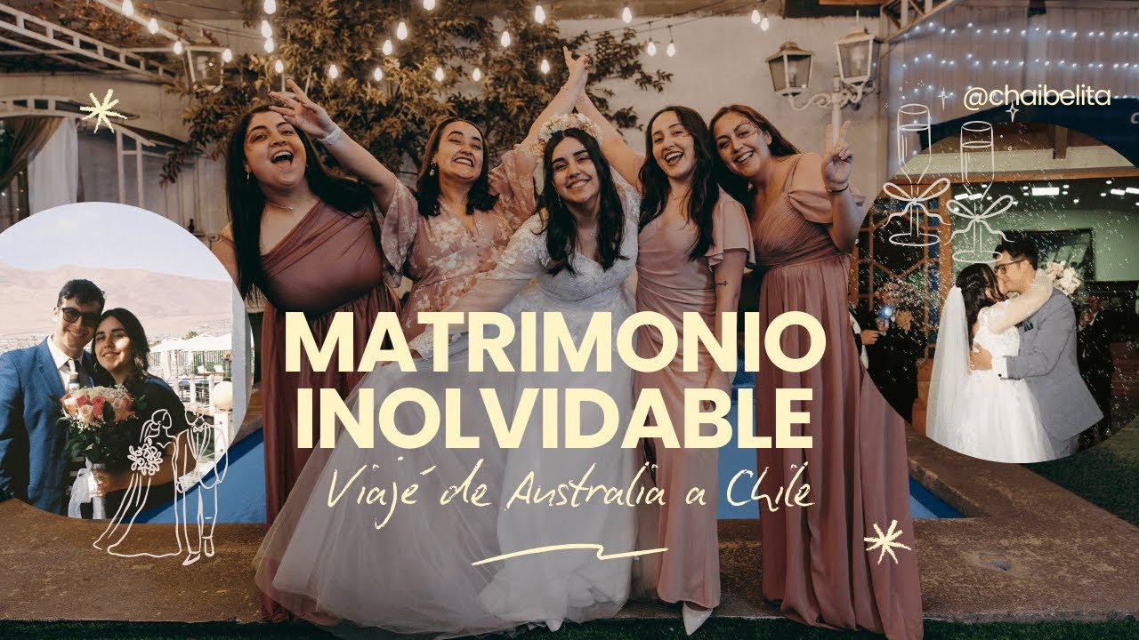 Viajé desde Australia para ir al matrimonio de mi amigaAaaaA || Mi primer vlog aquí ☆ﾟ.*･｡ﾟ