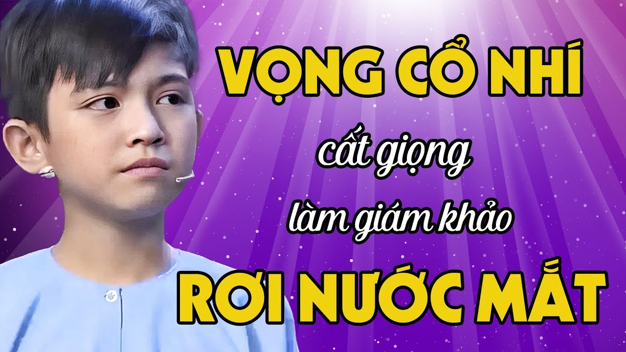 Giám khảo KHÔNG KÌM ĐƯỢC NƯỚC MẮT trước giọng ca nhí QUÁCH PHÚ THÀNH | Mê Ca Cổ | THVL