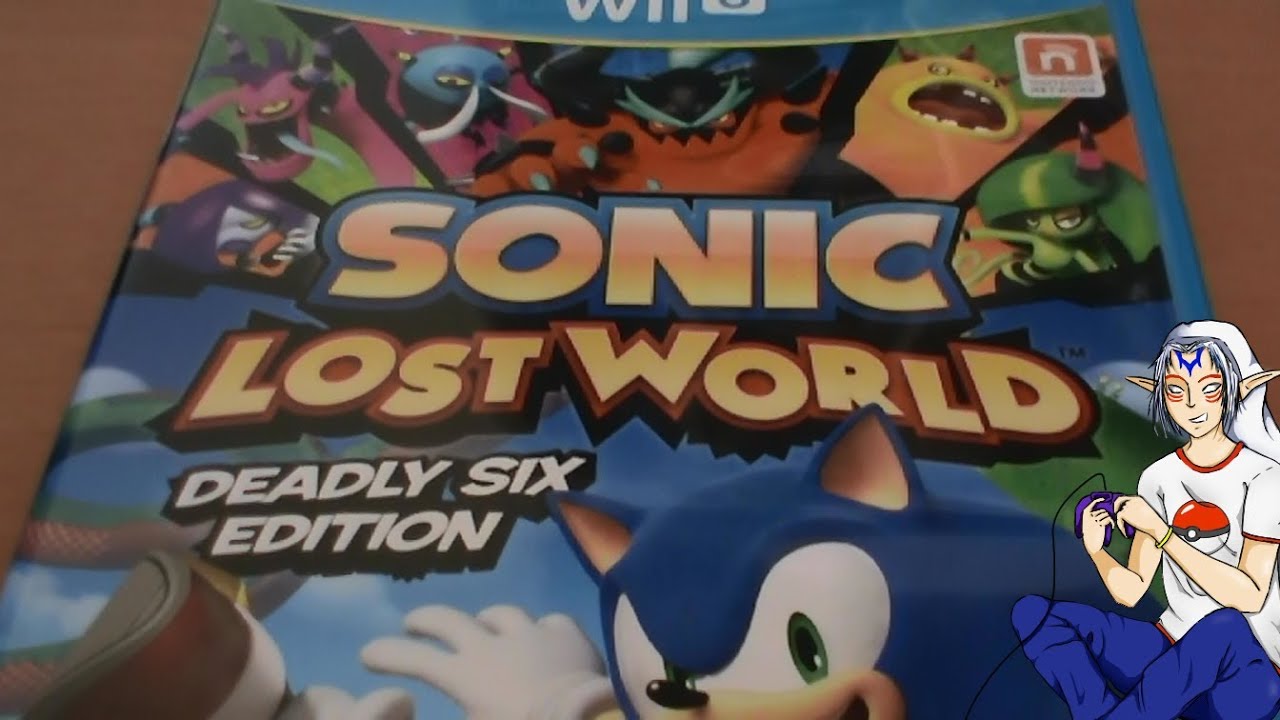 Sonic Lost World - Deadly Six Edition - Wii U Unboxing