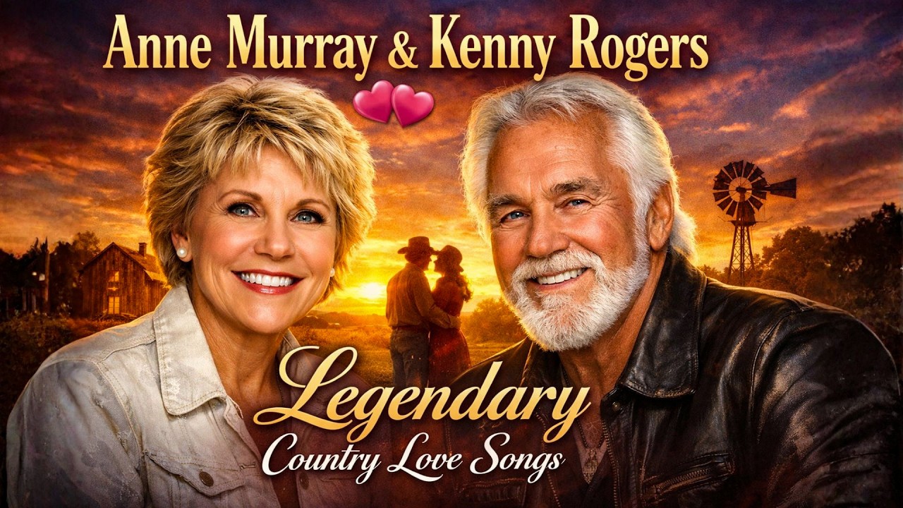 Best Country Love Songs 💐 Kenny Rogers vs Anne Murray 🎶 Timeless Classic Country Duets Playlist