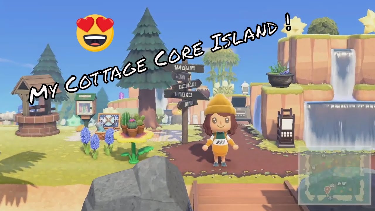My 5 Star Cottage Core Island Tour | Animal Crossing: New Horizons