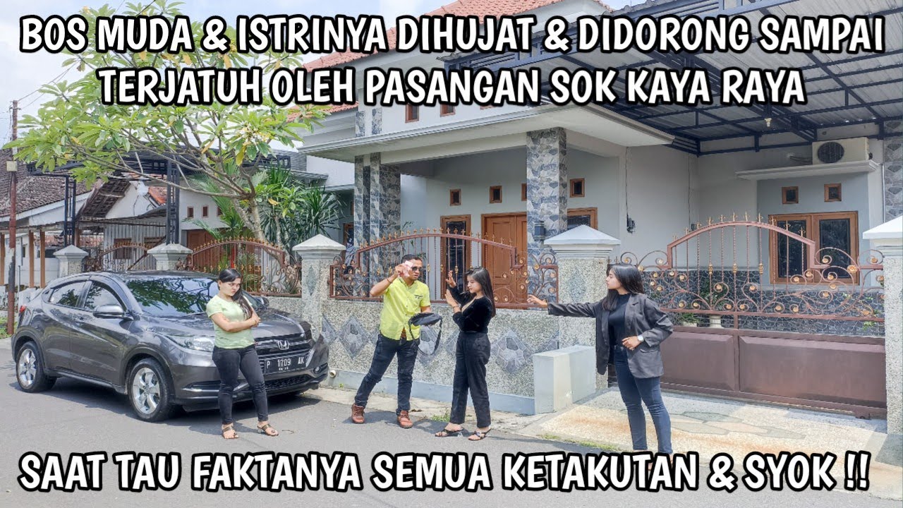 BOS MUDA & ISTRINYA DIDORONG SAMPAI JATUH OLEH PASANGAN SOK KAYA, SAAT TAU FAKTANYA SEMUA KETAKUTAN