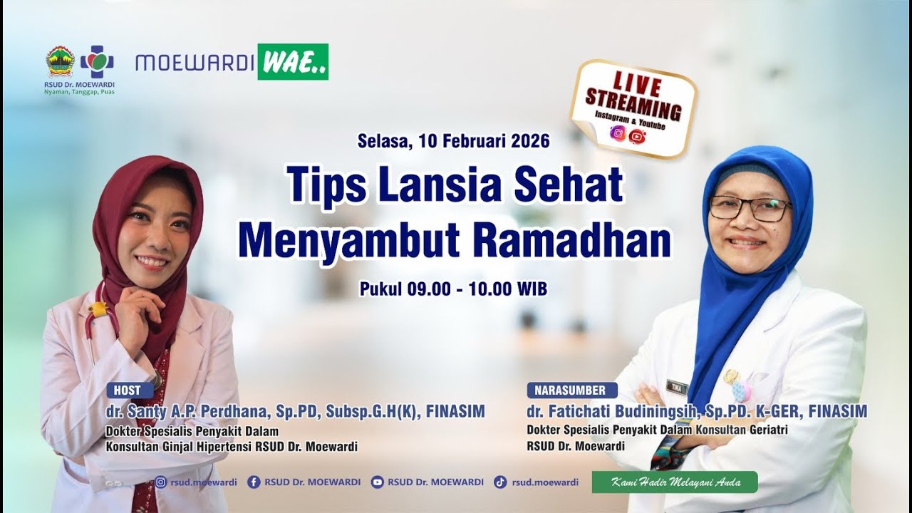 Tips Lansia Sehat Menyambut Ramadhan |  #moewardiwae  #295