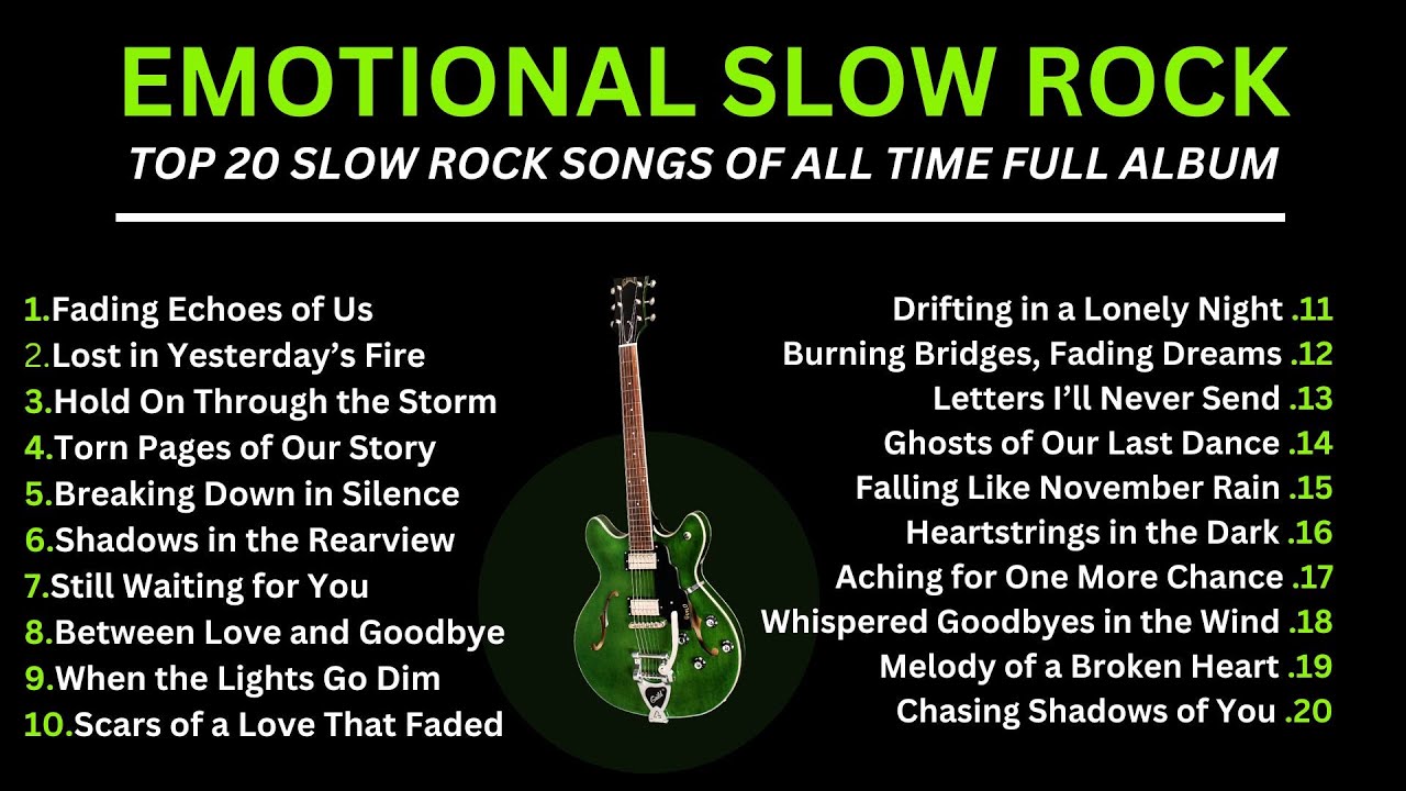 EMOTIONAL SLOW ROCK | AMERICAN ROCK SONGS | PLAYLIST 2025 VOL 2