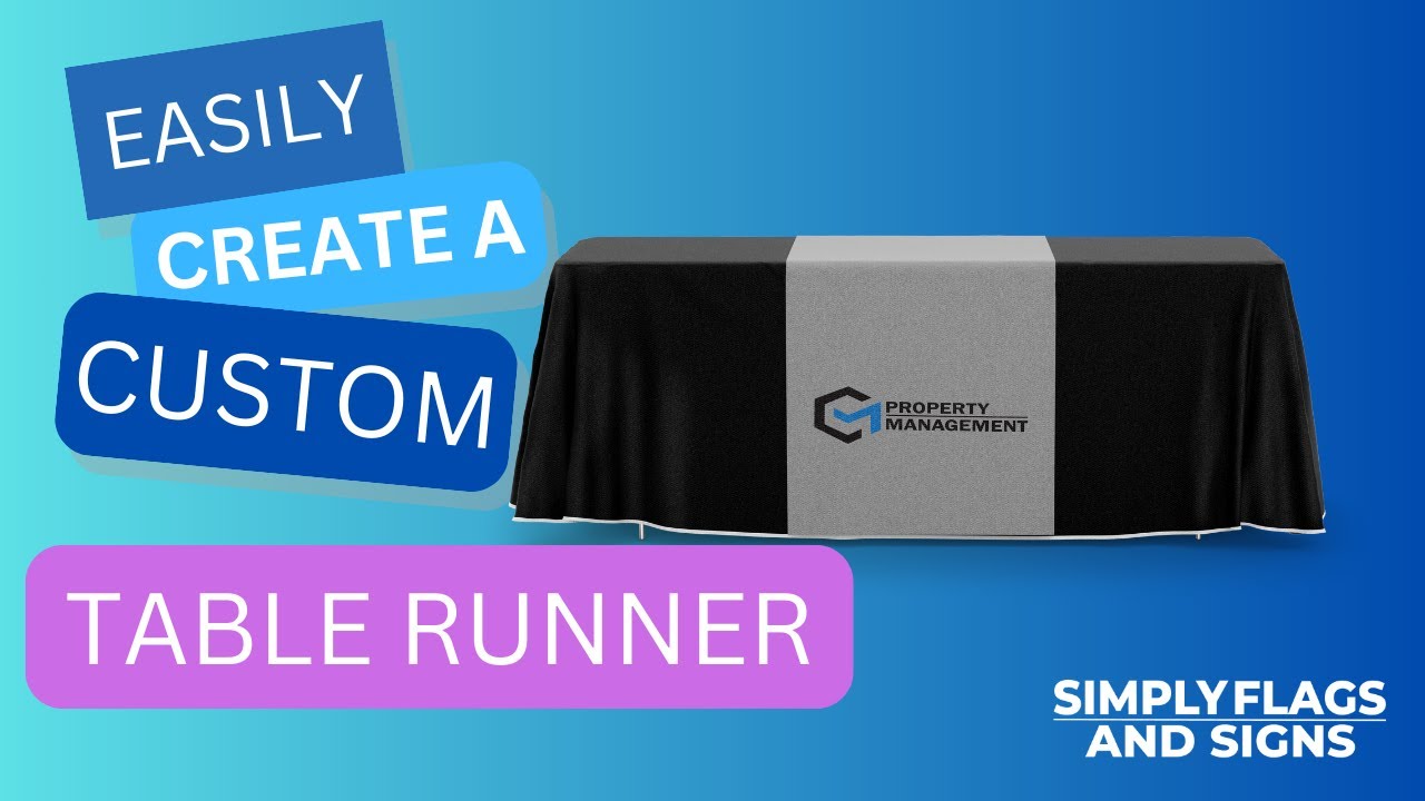 How to set up your Table Runner art file in Photoshop and Illustrator