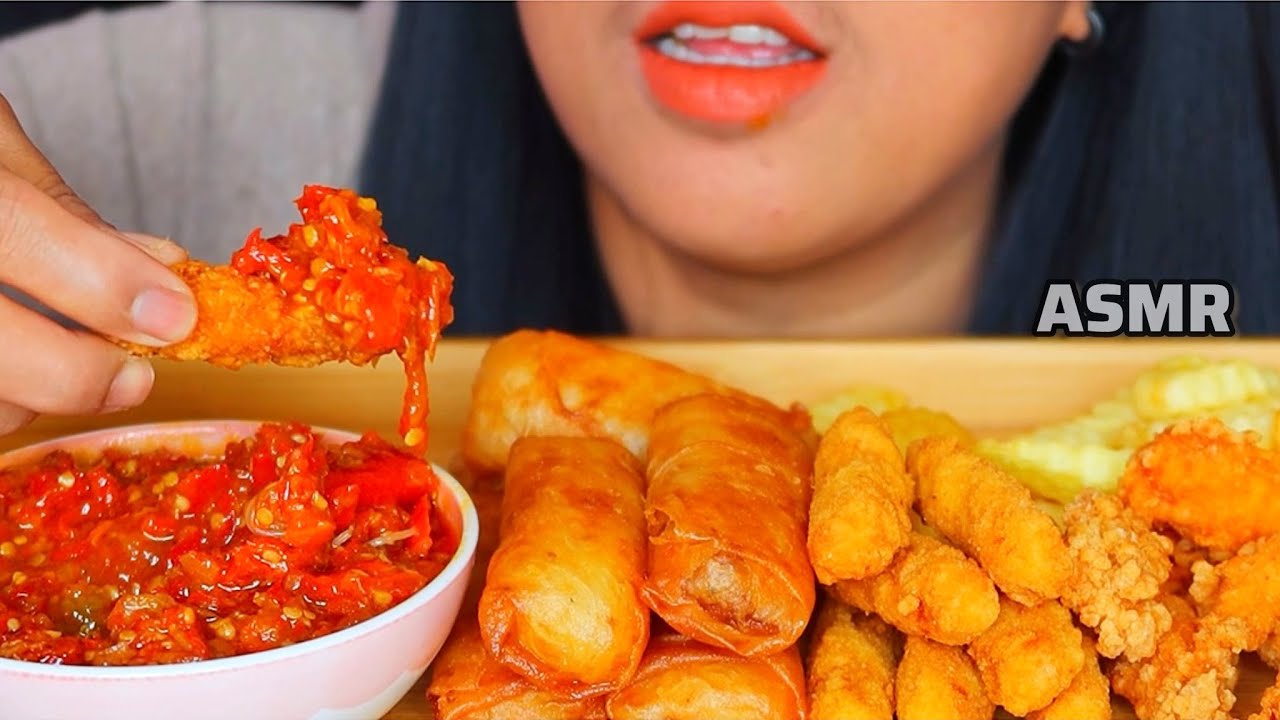 ASMR GORENGAN ||MUKBANG INDONESIA #ASMR #asmrsounds #eatingsounds #gorengan