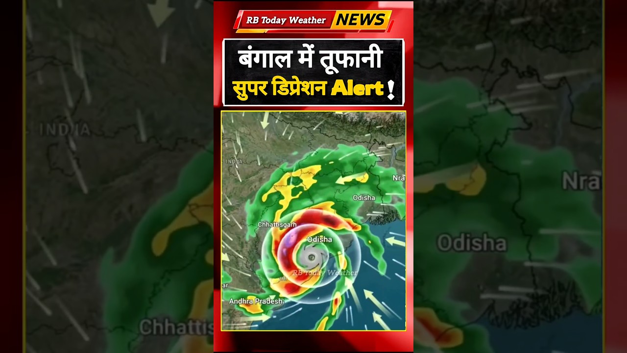 Storm Warning: Deep Depression coming from Bengal. #imdalert #storm #cyclone #weather weather upd...