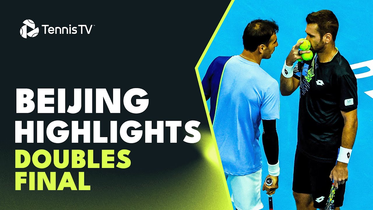 Dodig/Krajicek vs Koolhof/Skupski For The Title | Beijing 2023 Doubles Final Highlights