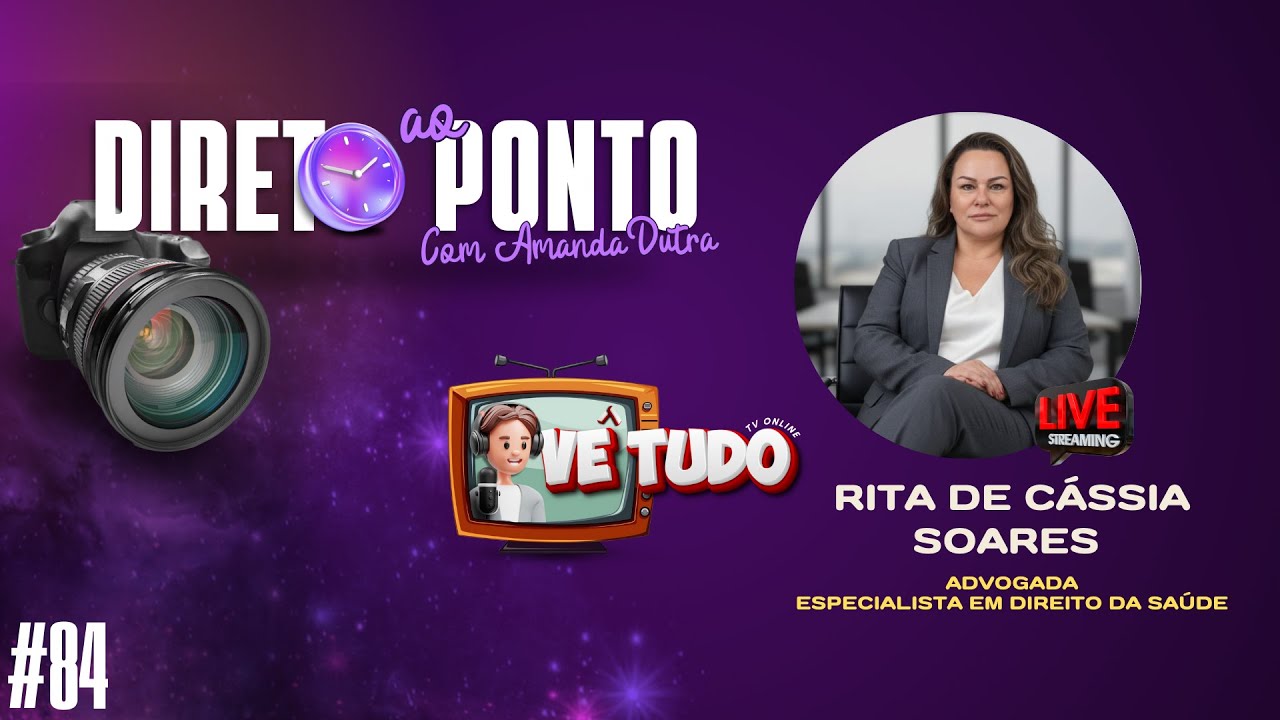 🎙 Direto ao Ponto com Cássia Soares - advogada e especialista em Direito da Saúde