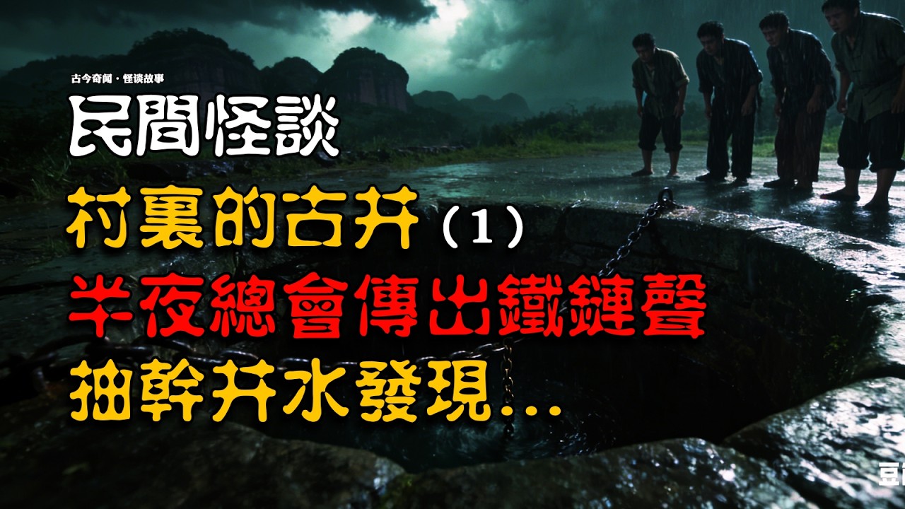 【民间怪谈】村里的古井半夜总会传出铁链声，抽干井水发现...（一）  | 故事会 | 鬼故事 | 灵异故事 | 恐怖诡异故事 | 睡前鬼故事 | 解压 | 深夜讲鬼话 | 离奇故事 #助眠故事#邪术