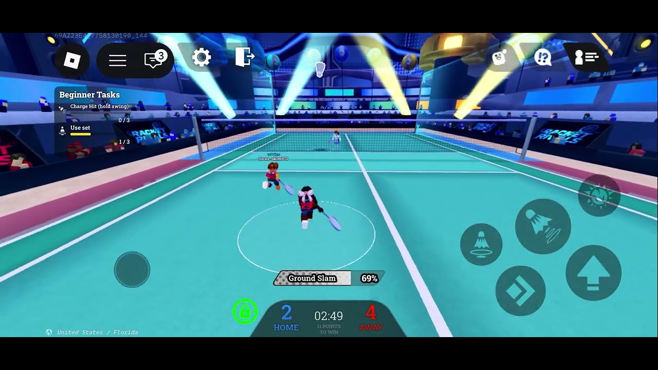 Playing Racket Rivals 2v2