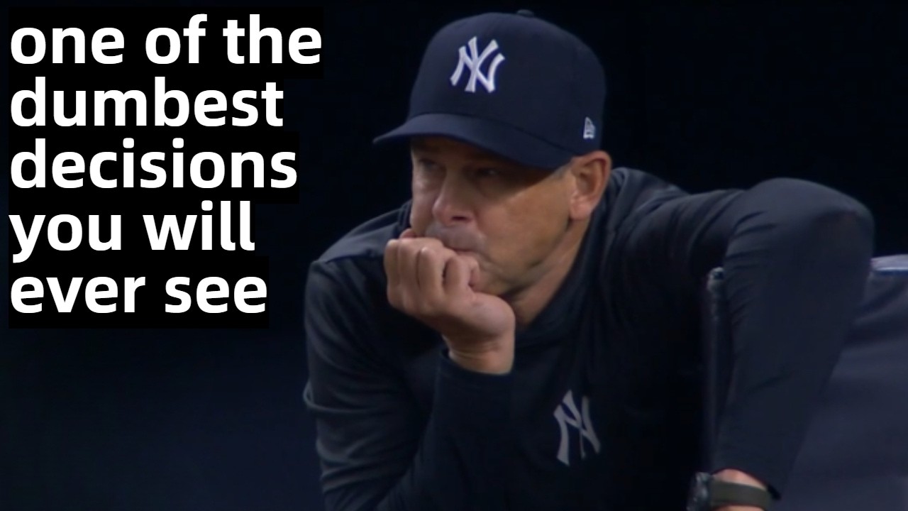 The Yankees Just Lost Because They Put a Guy With Zero Confidence In a Big Situation