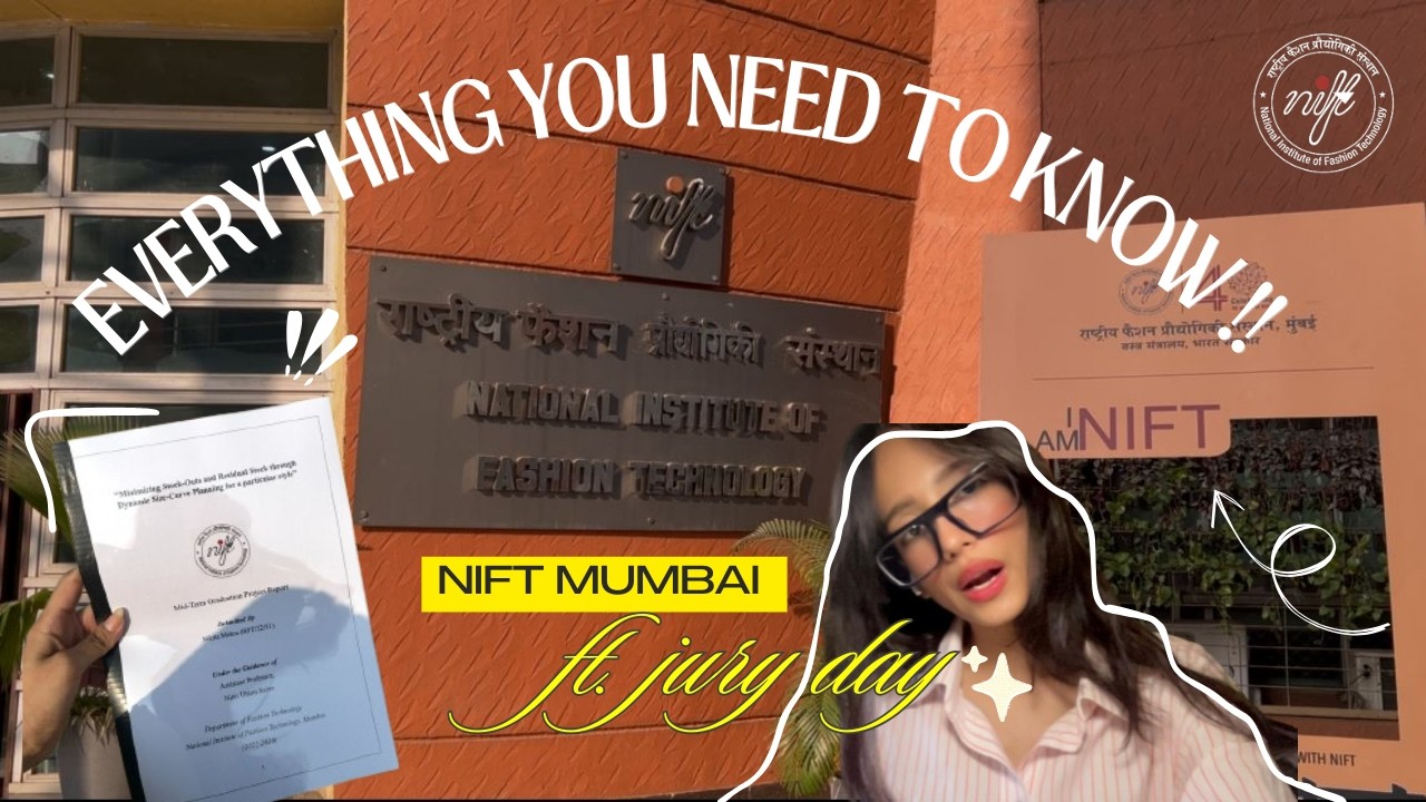 How did i survive at NIFT ! MUST WATCH