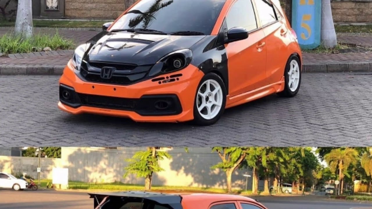 MODIFIKASI HONDA BRIO RACING LOOK | BRIO MODIFICATION INDONESIA