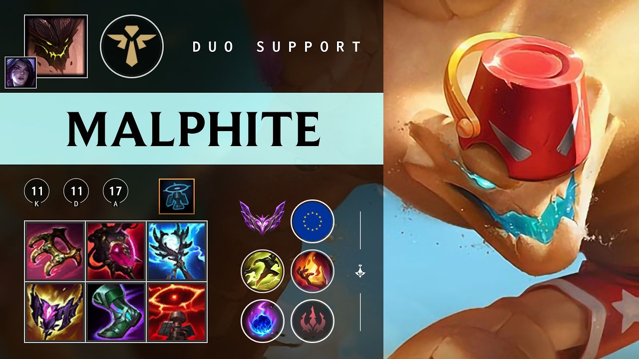 Malphite Support vs Karma - EUW Master Patch 26.04