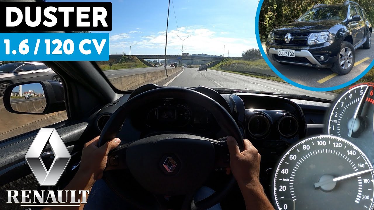 TESTE ACELERANDO DUSTER 1.6 | AUTOMATICA CVT 6 MARCHAS ANDA BEM? VALE A PENA? AVALIAÇÃO NA ESTRADA