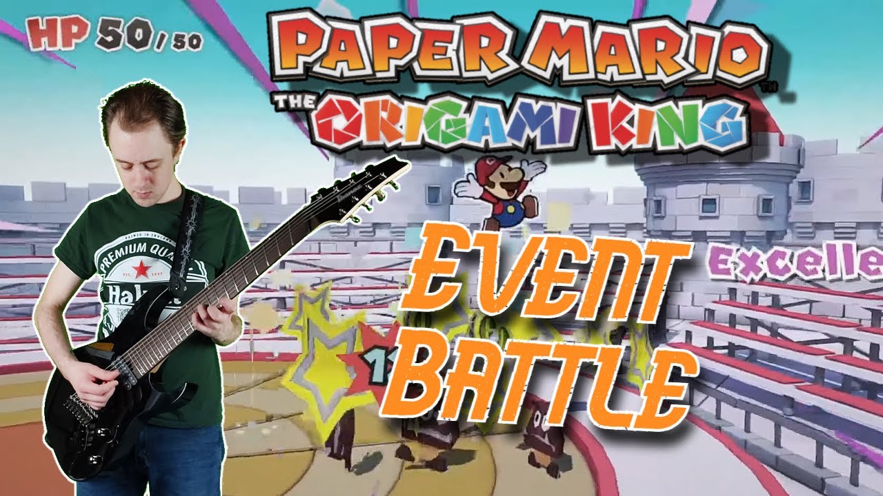 EVENT BATTLE - PAPER MARIO: THE ORIGAMI KING || Prog Metal Cover