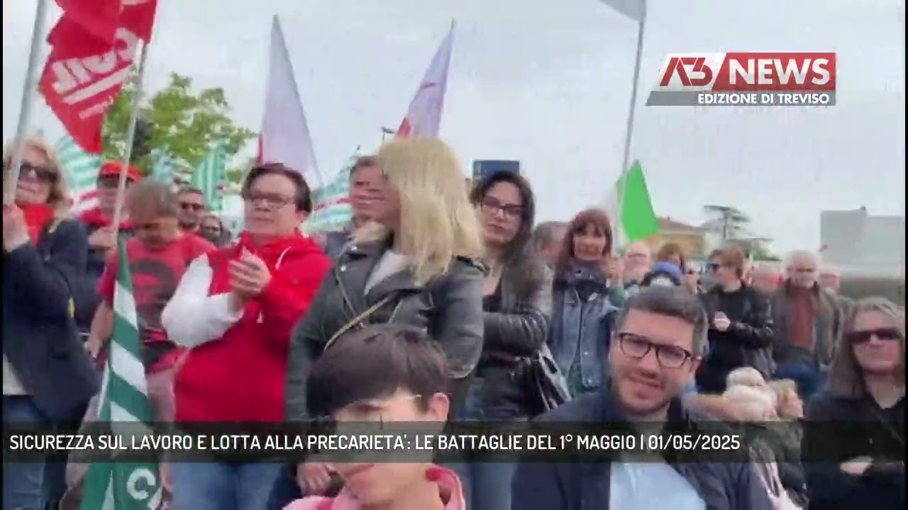 SICUREZZA SUL LAVORO E LOTTA ALLA PRECARIETA': LE BATTAGLIE DEL 1° MAGGIO | 01/05/2025