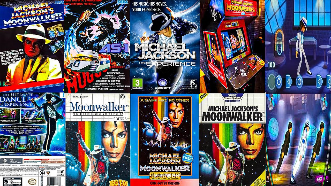 Эволюция игр МАЙКЛА ДЖЕКСОНА (1989–2015)