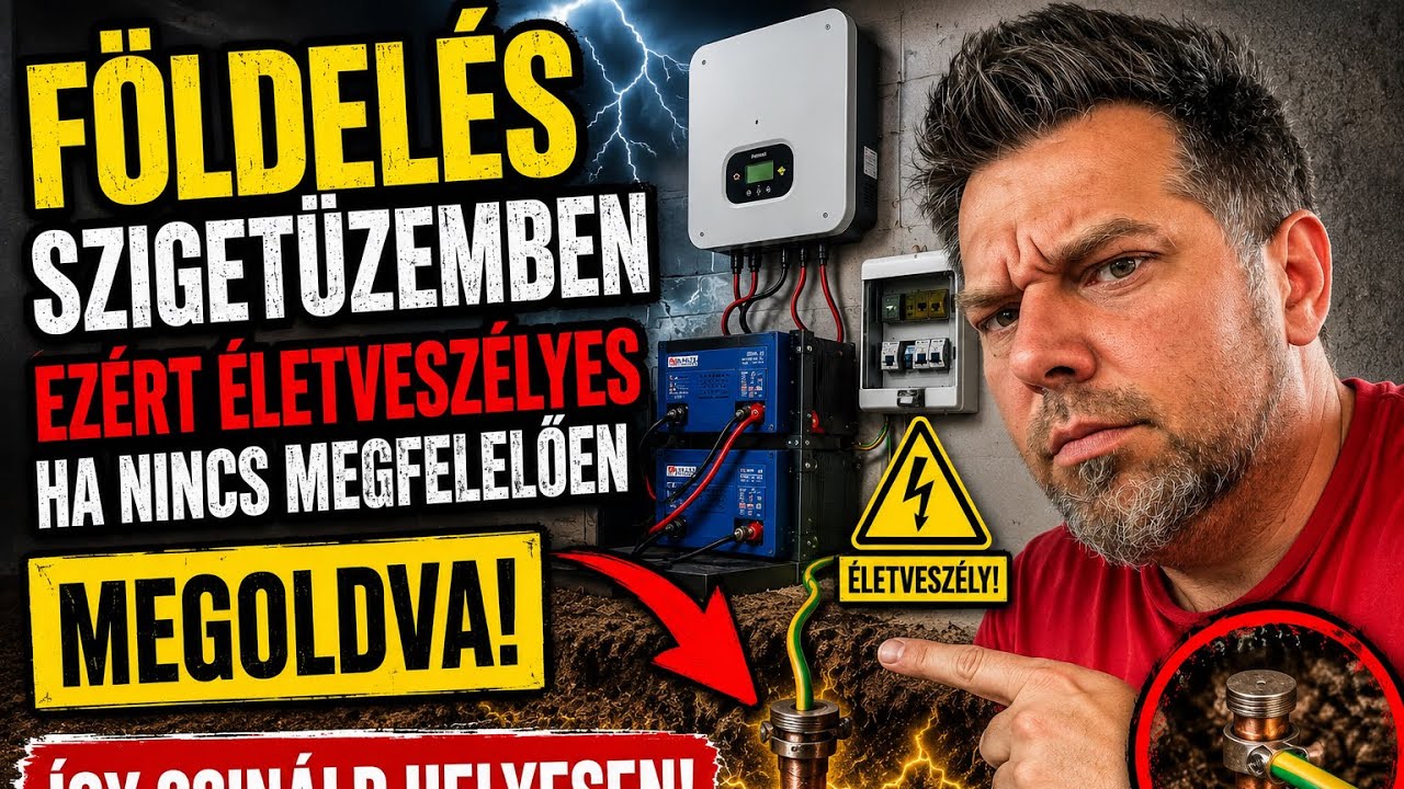 Földelés !!! De hogyan is kell szigetüzemű rendszernél!